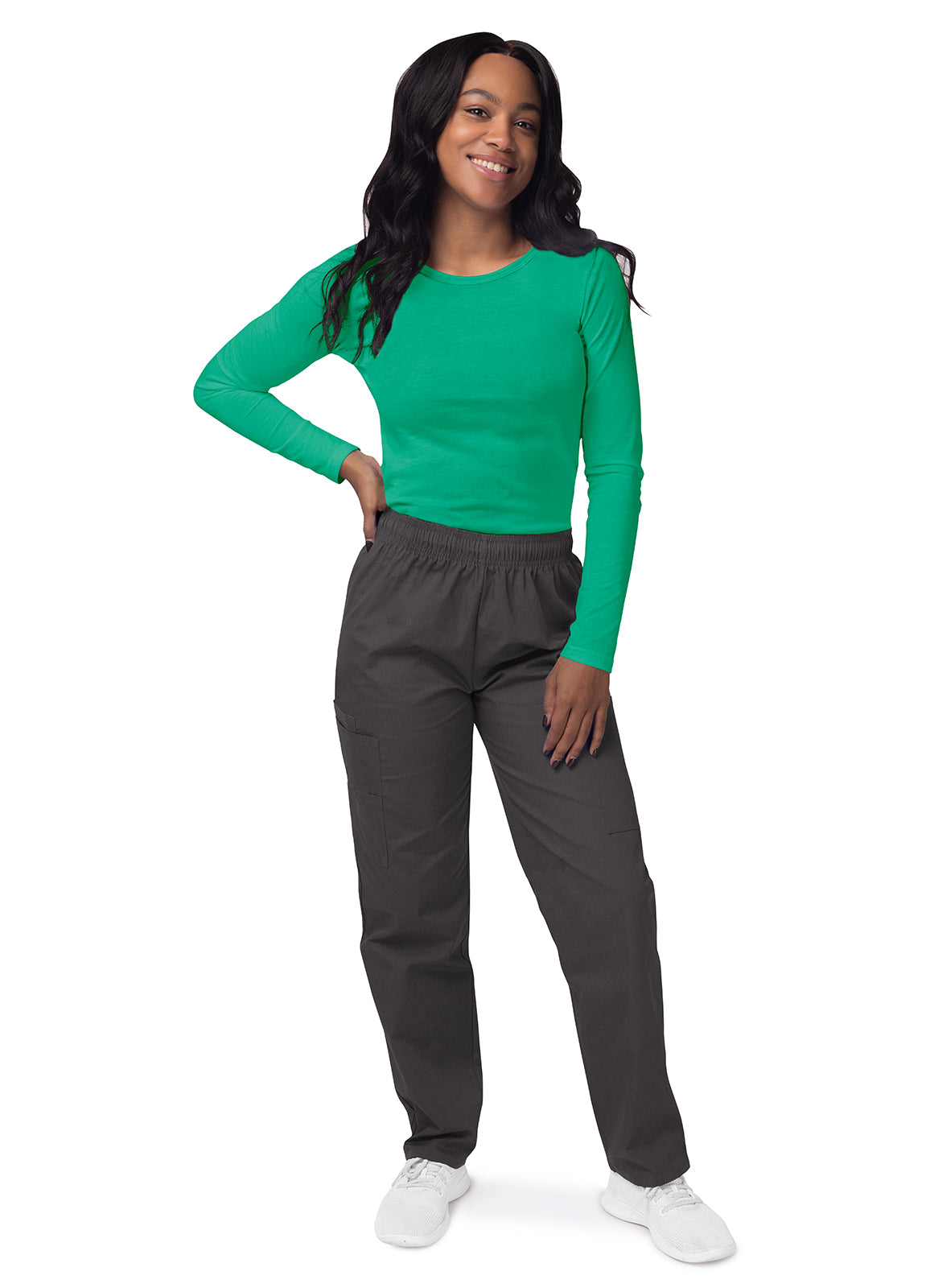 Sivvan Women's Long Sleeve Comfort Underscrub Tee (More Color)