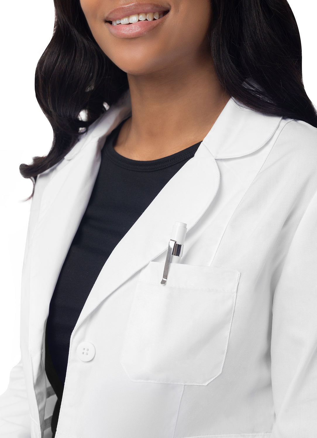Sivvan 33" Women's Modern Slim Lab Coat