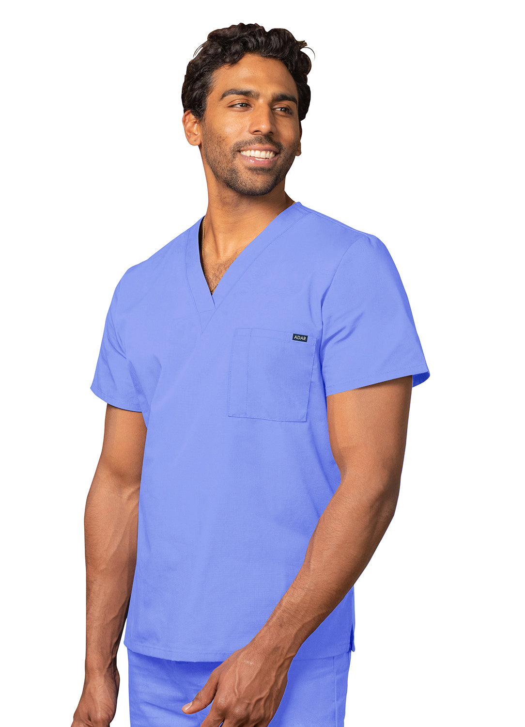 Adar Universal Unisex V Neck Tunic 1 Pocket
