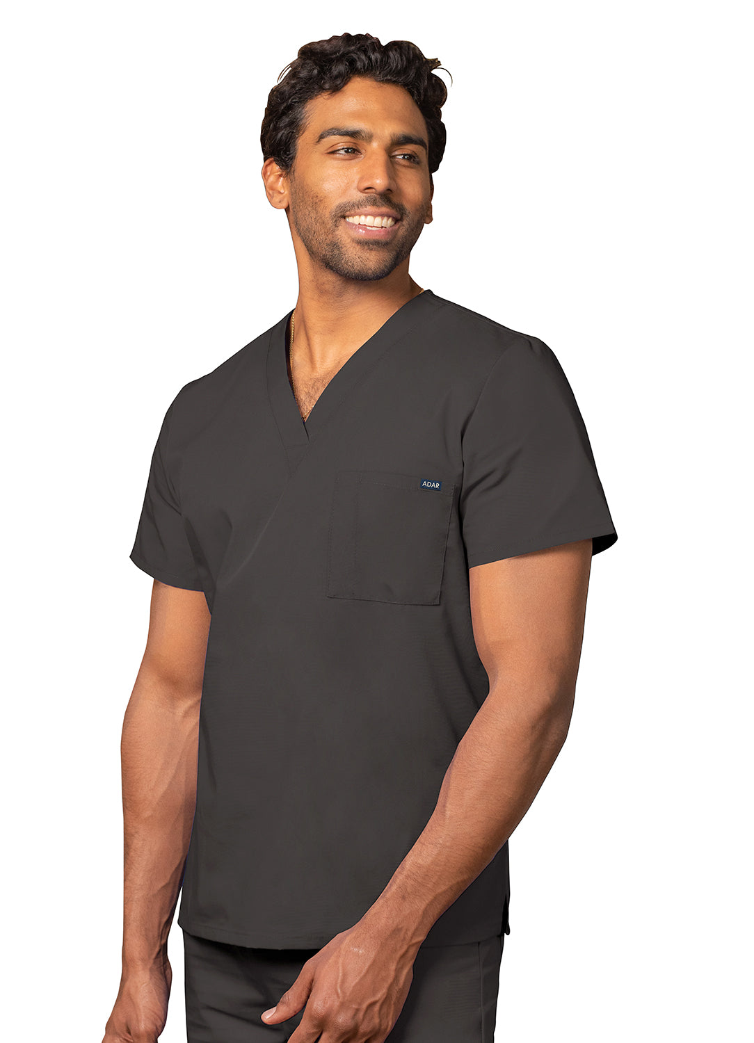 Adar Universal Unisex V Neck Tunic 1 Pocket