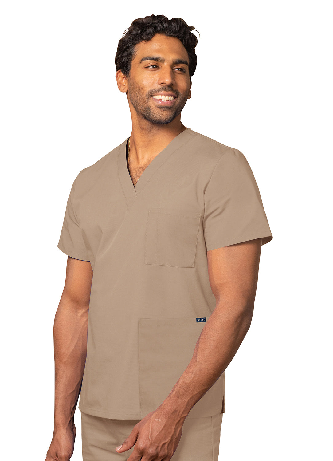 Adar Universal Unisex V-Neck Tunic 3 Pocket