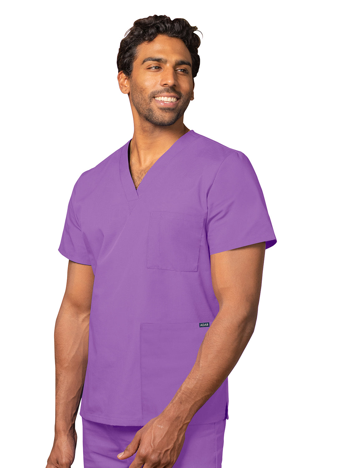 Adar Universal Unisex V-Neck Tunic 3 Pocket