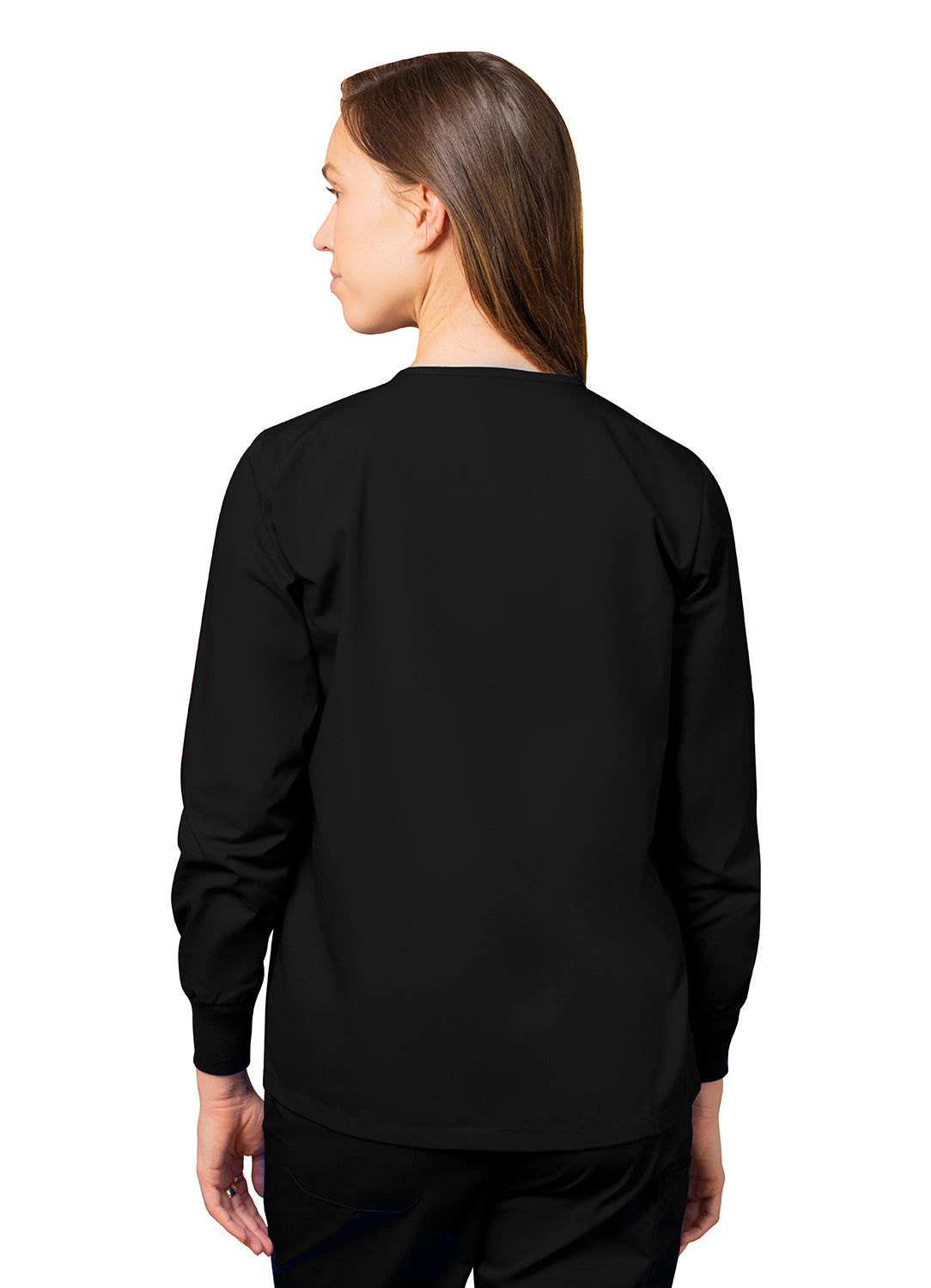 Adar Universal Round Neck Warm-Up Jacket