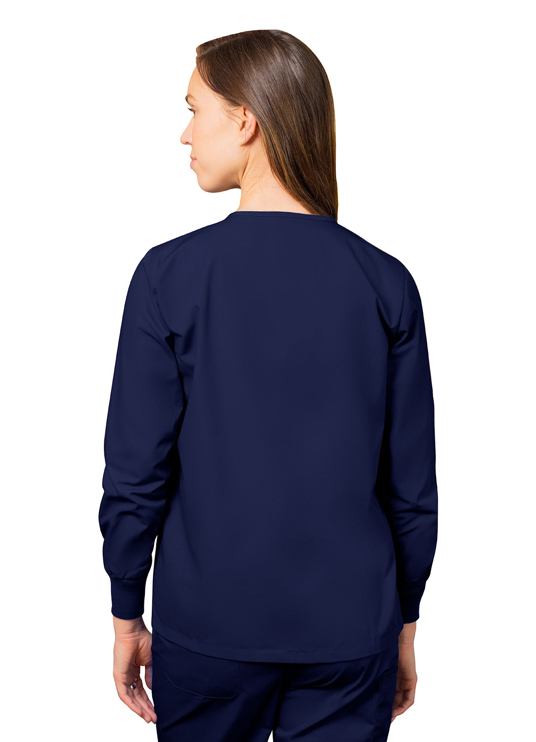 Adar Universal Round Neck Warm-Up Jacket