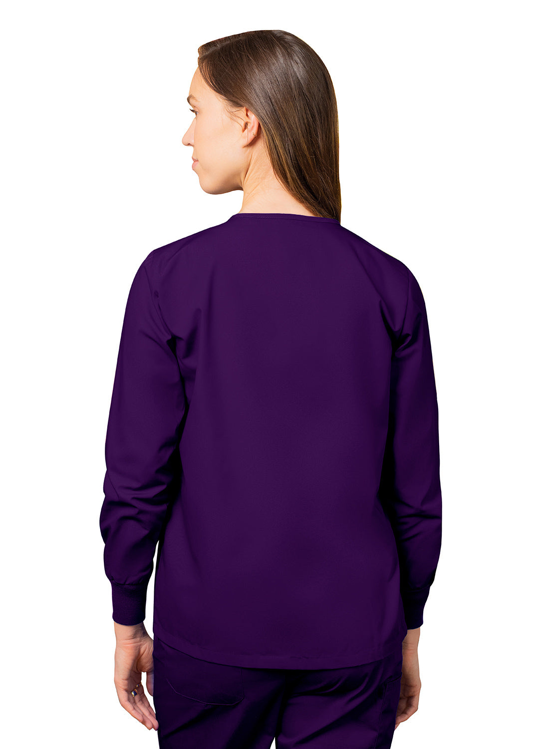 Adar Universal Round Neck Warm-Up Jacket