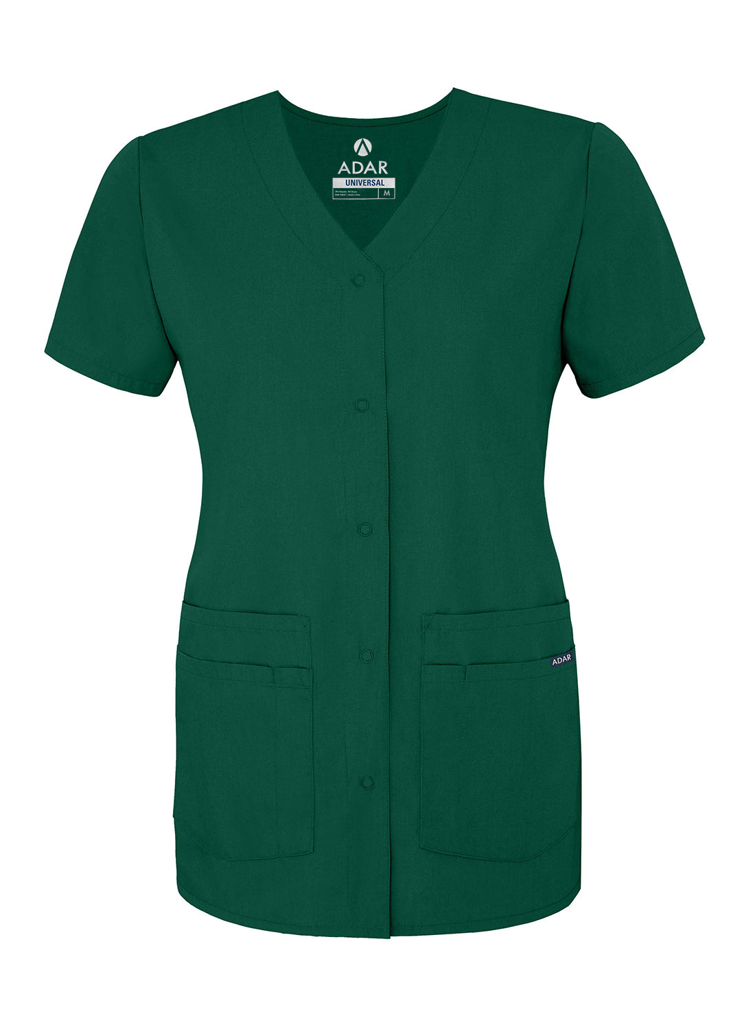 Adar Universal Double Pocket Snap Front Top