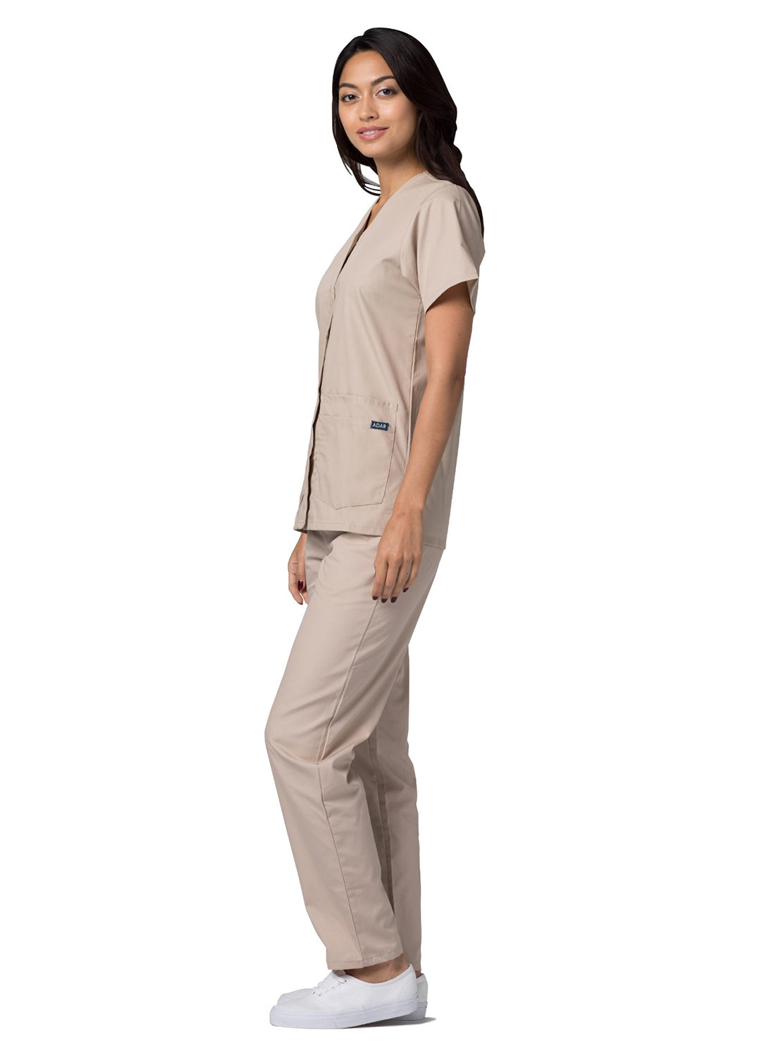 Adar Universal Double Pocket Snap Front Top