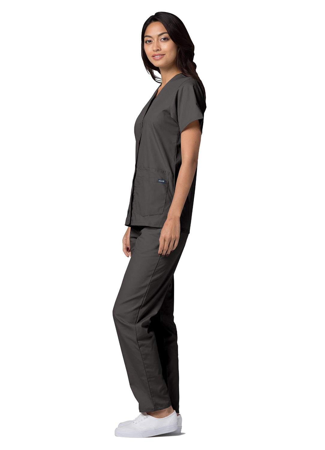 Adar Universal Double Pocket Snap Front Top