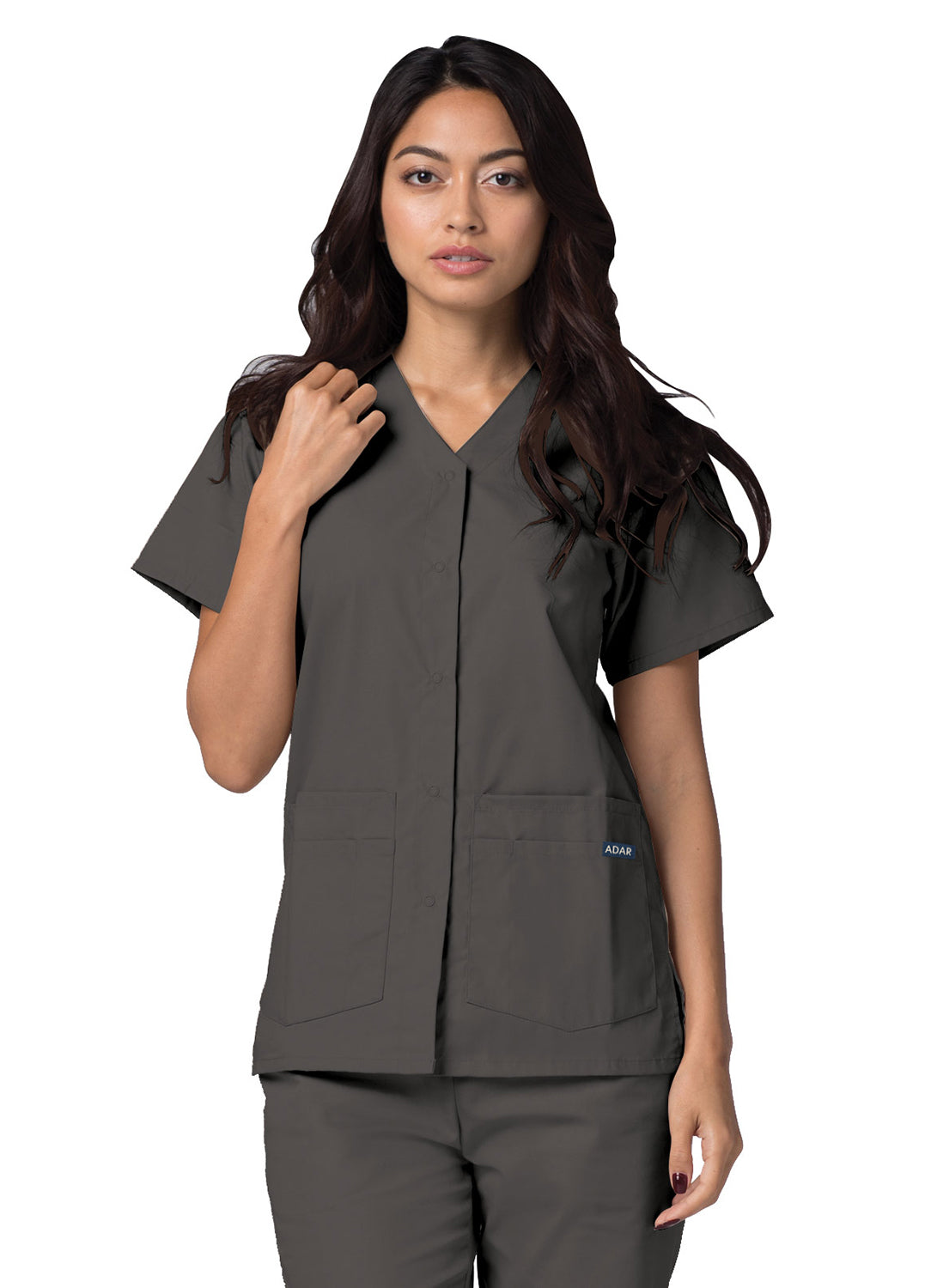 Adar Universal Double Pocket Snap Front Top