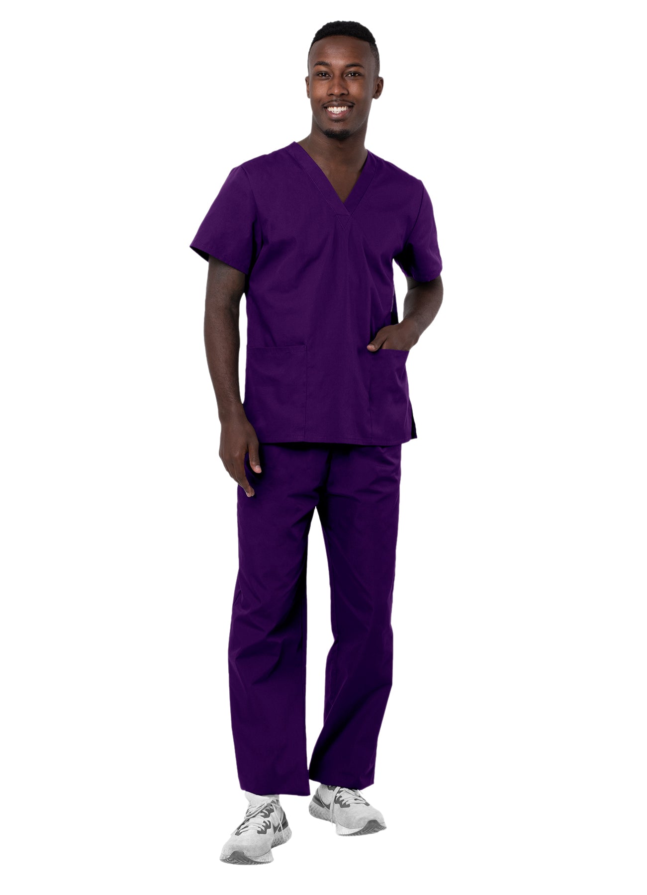Adar Universal Unisex Drawstring Scrub Set (More Color)