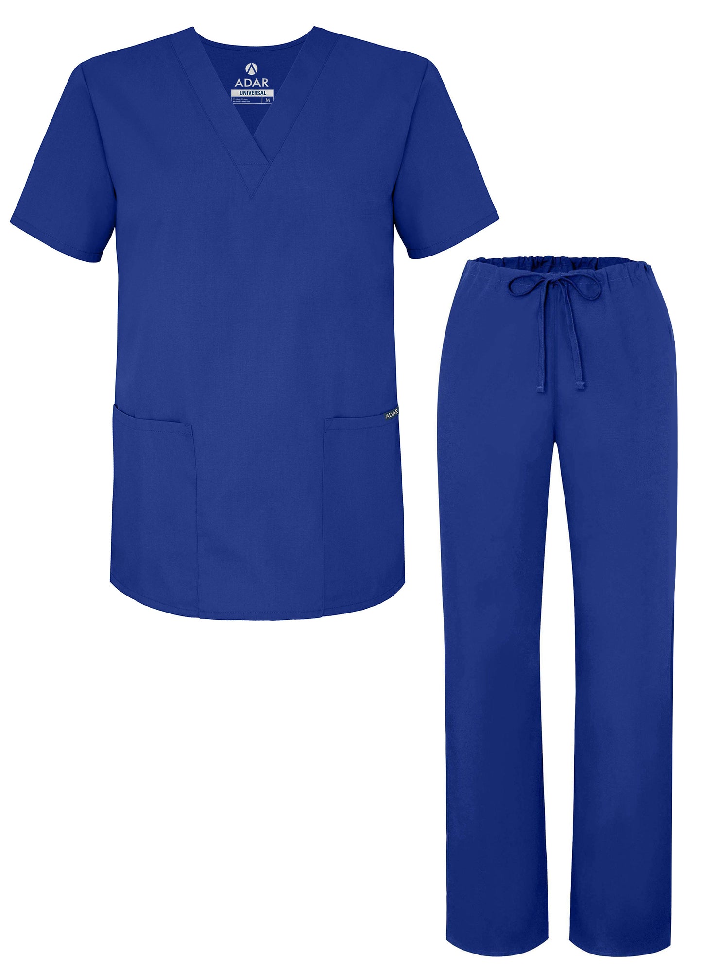 Adar Universal Unisex Drawstring Scrub Set (More Color)