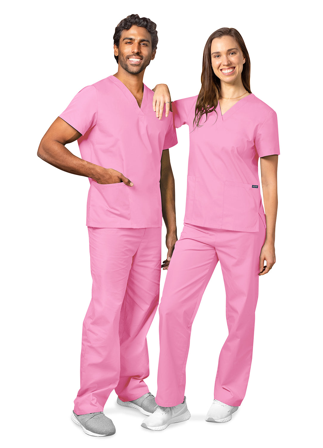 Adar Universal Unisex Drawstring Scrub Set (More Color)