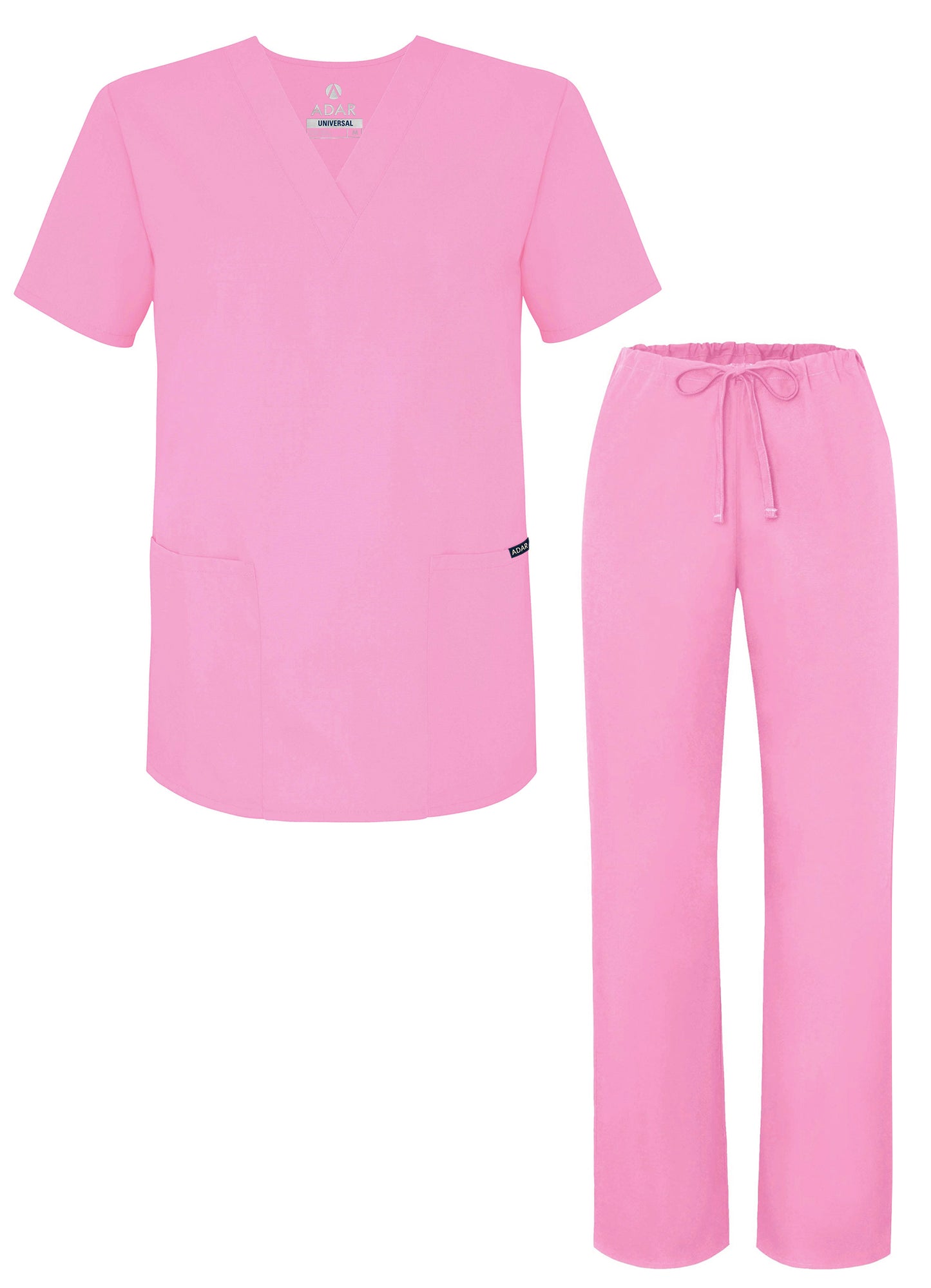 Adar Universal Unisex Drawstring Scrub Set (More Color)