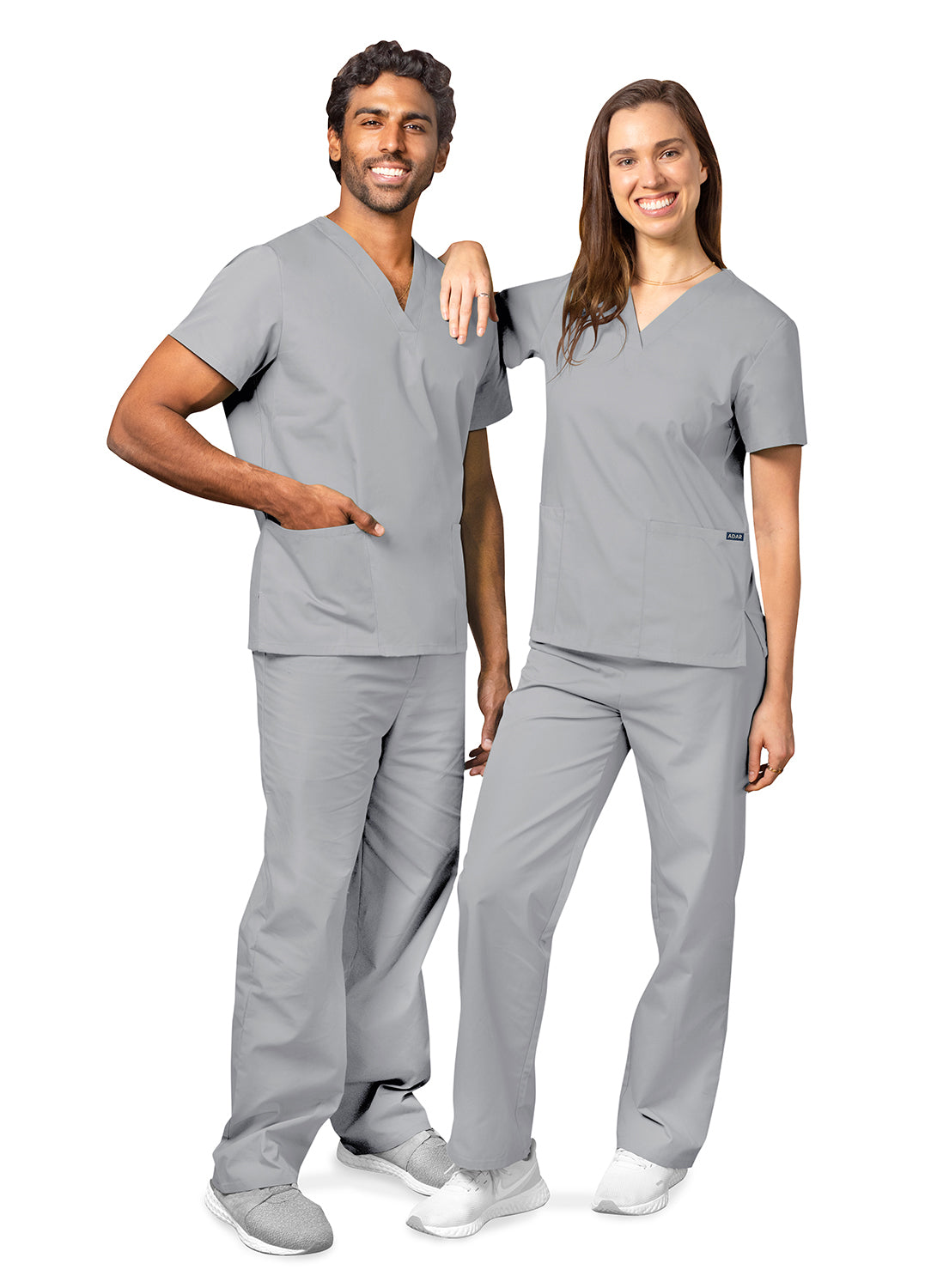 Adar Universal Unisex Drawstring Scrub Set (More Color)