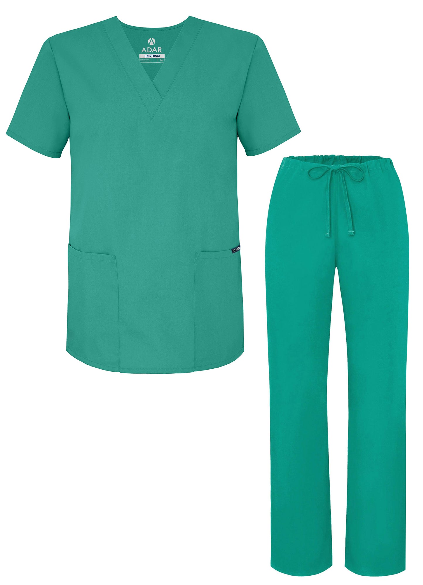 Adar Universal Unisex Drawstring Scrub Set (More Color)