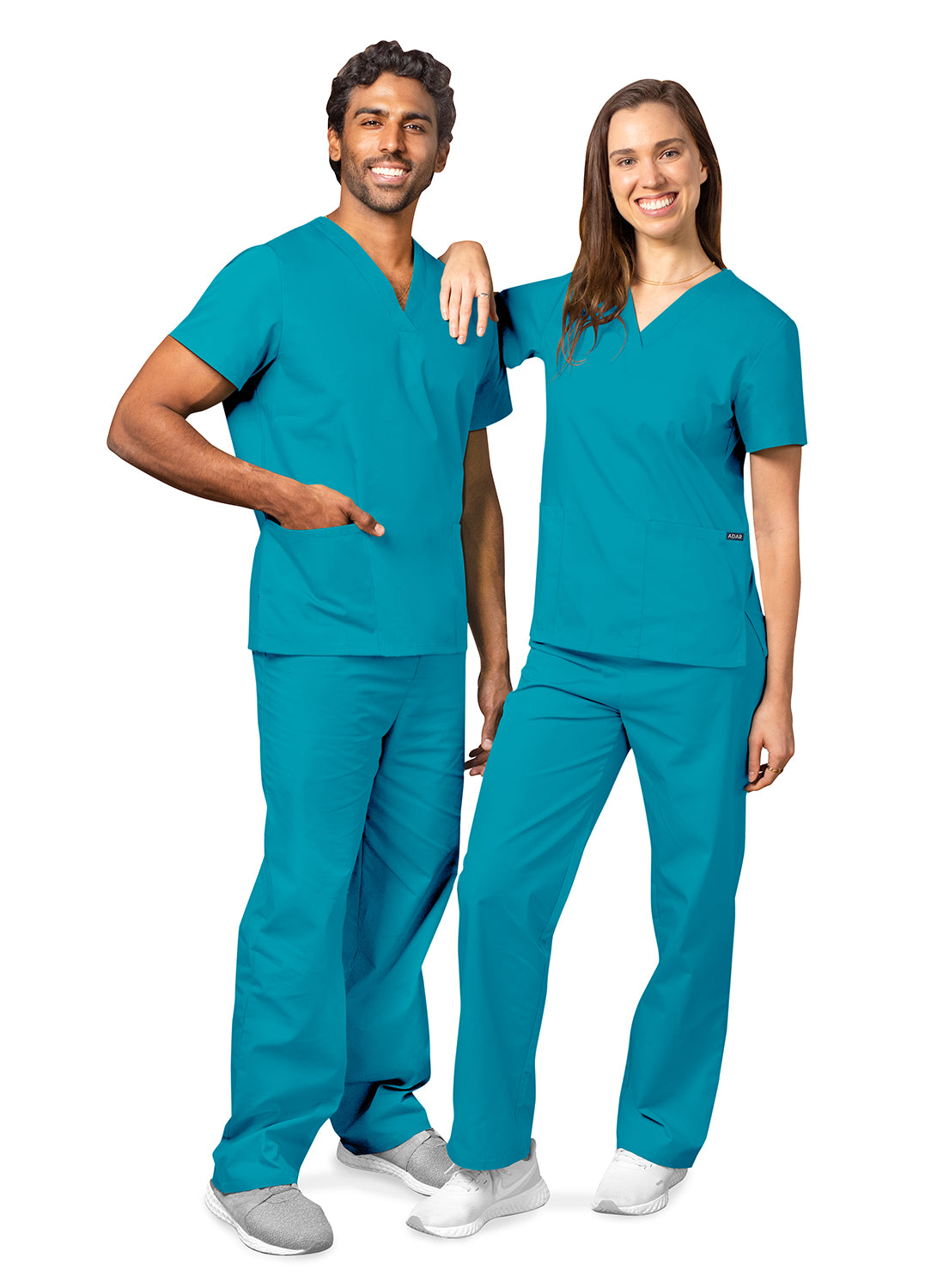 Adar Universal Unisex Drawstring Scrub Set (More Color)