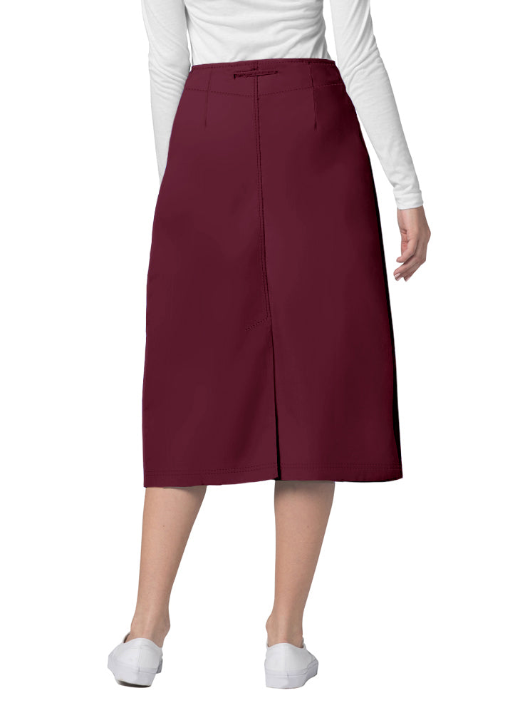 Adar Universal Mid-Calf Length Drawstring Skirt (More Color)