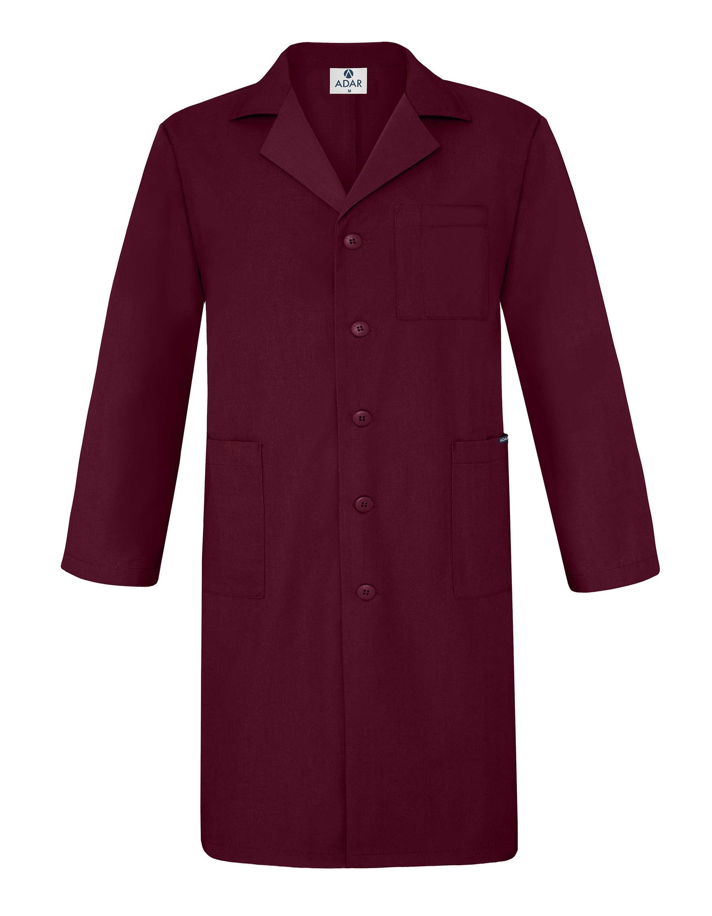 Adar Universal Unisex 39" Lab coat with Inner Pockets
