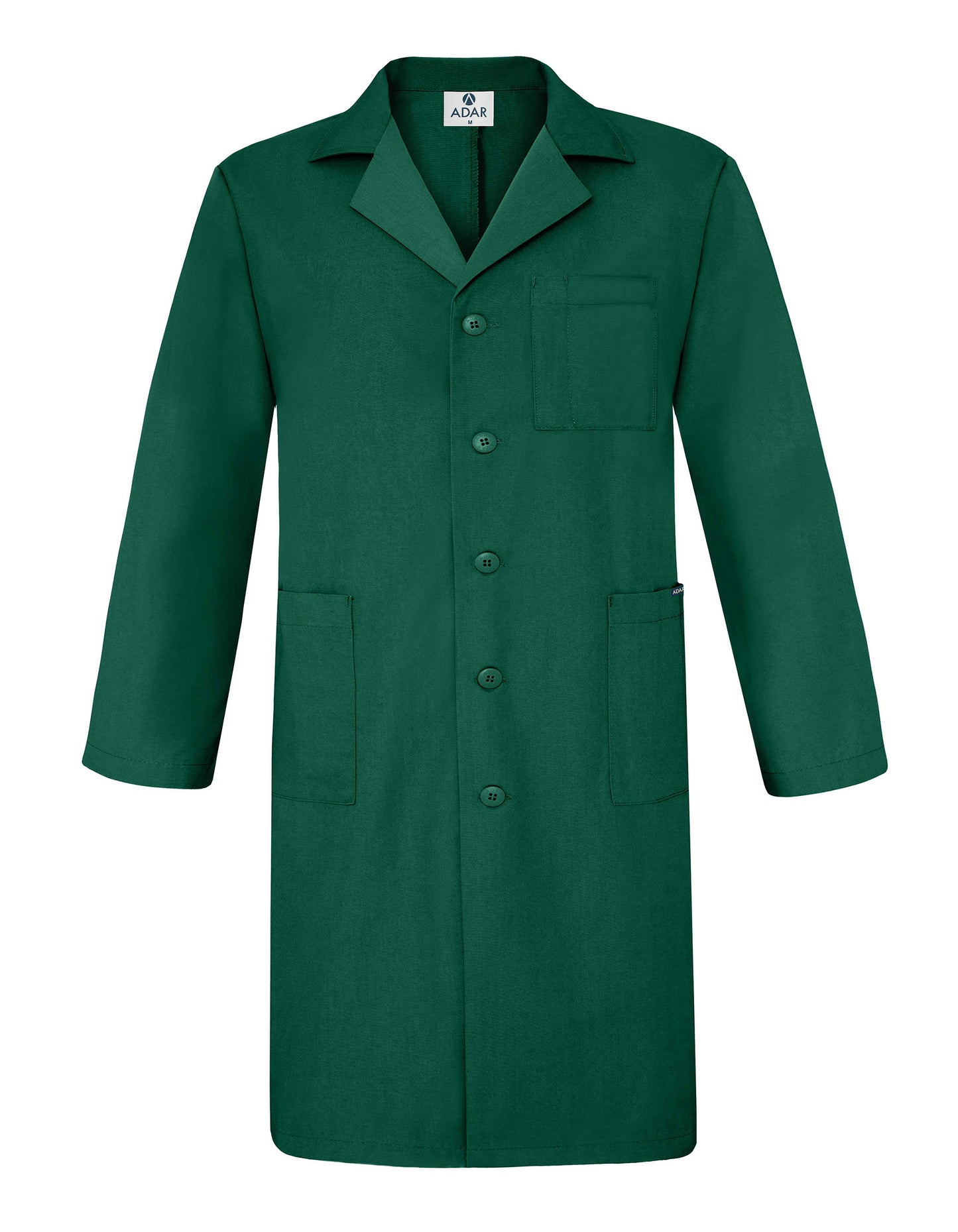 Adar Universal Unisex 39" Lab coat with Inner Pockets