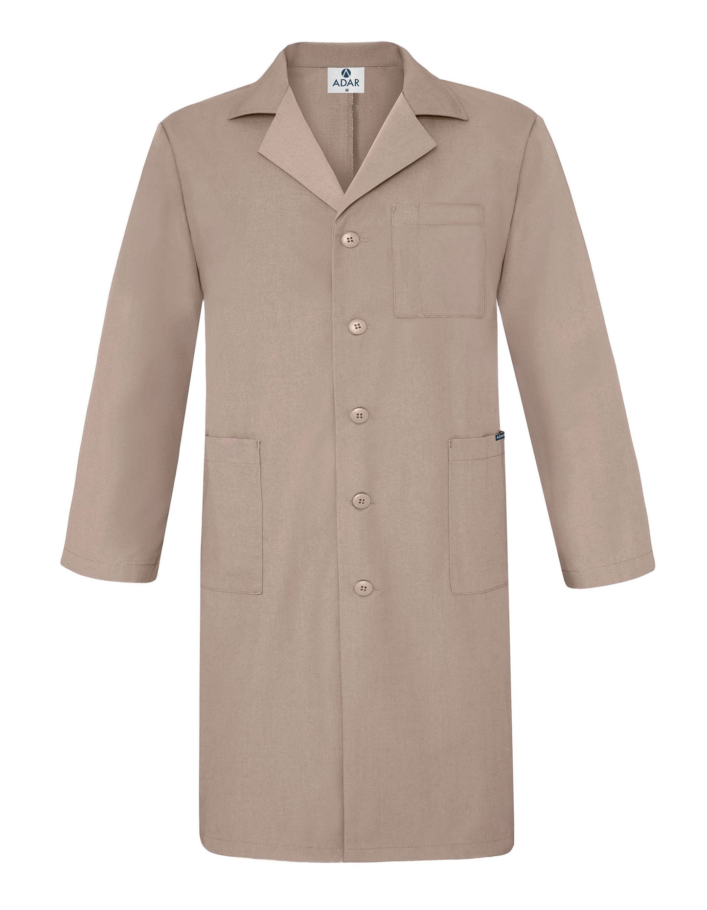 Adar Universal Unisex 39" Lab coat with Inner Pockets
