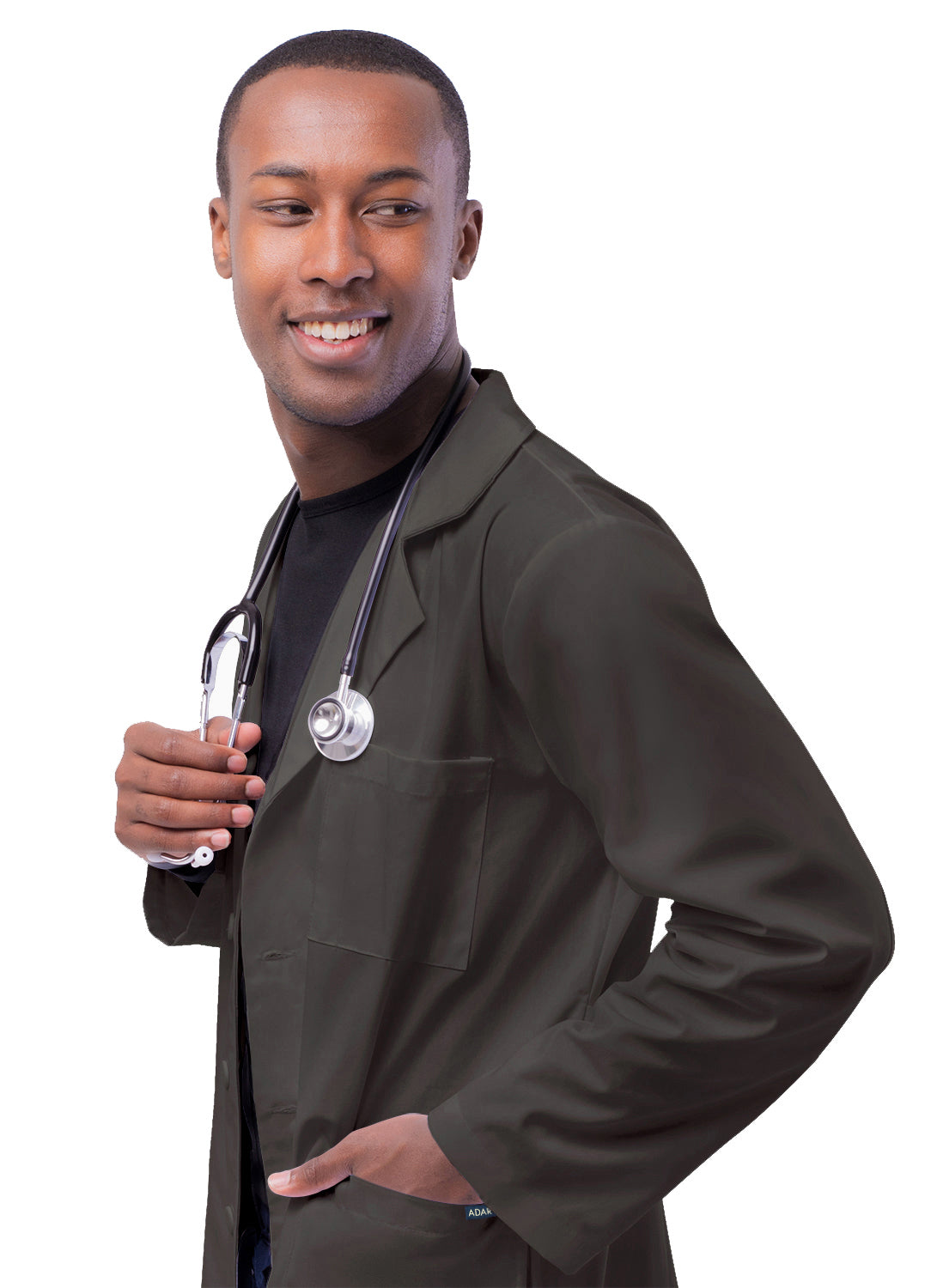 Adar Universal Unisex 39" Lab coat with Inner Pockets