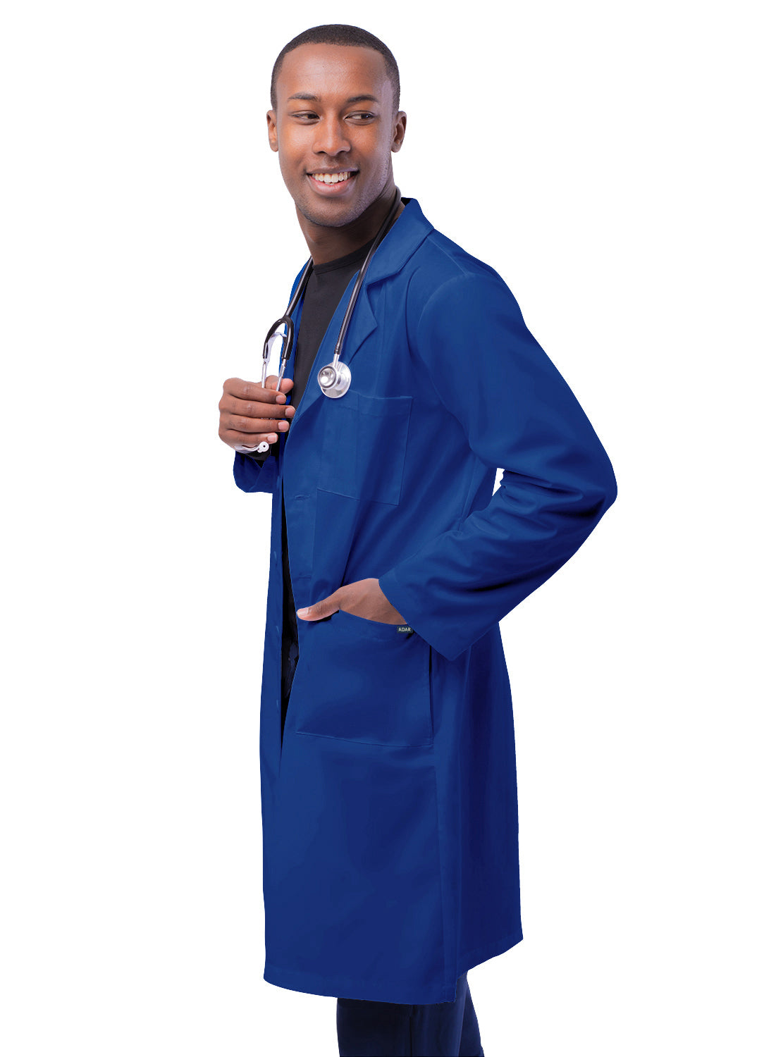 Adar Universal Unisex 39" Lab coat with Inner Pockets (More Color)