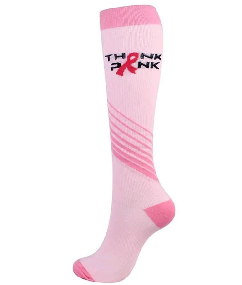 Compression Socks for Women/ Men Circulation Knee High Compression Socks 15-20mmHg for Nurse, Running Athletic, Cycling, Pregnancy, Travel