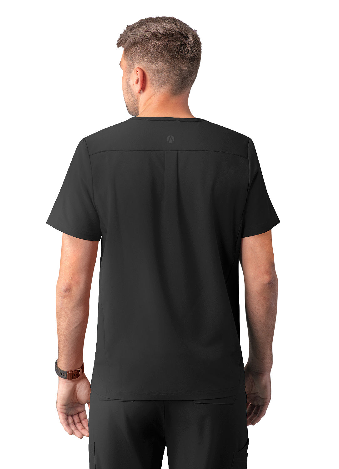 ADAR Addition Men's Classic V-Neck Scrub Top