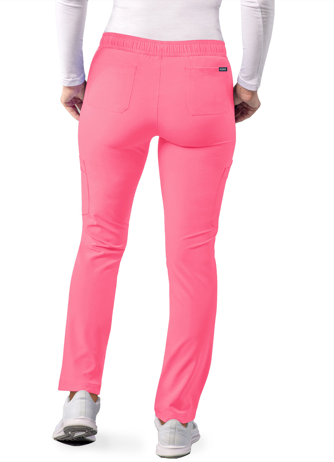 ADAR Addition Women's Skinny Leg Cargo Drawstring Pant Tall