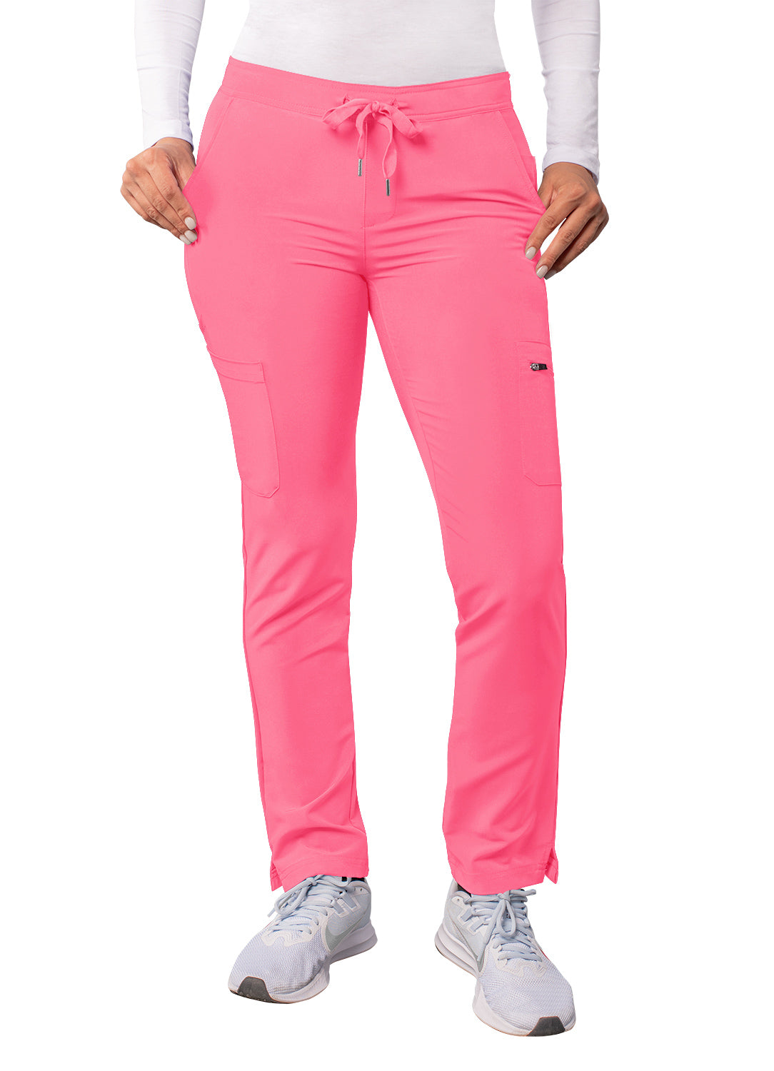 ADAR Addition Women's Skinny Leg Cargo Drawstring Pant Tall