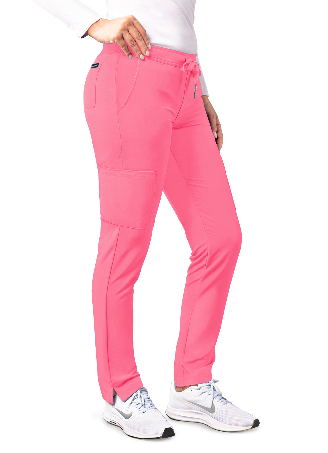 ADAR Addition Women's Skinny Leg Cargo Drawstring Pant Tall