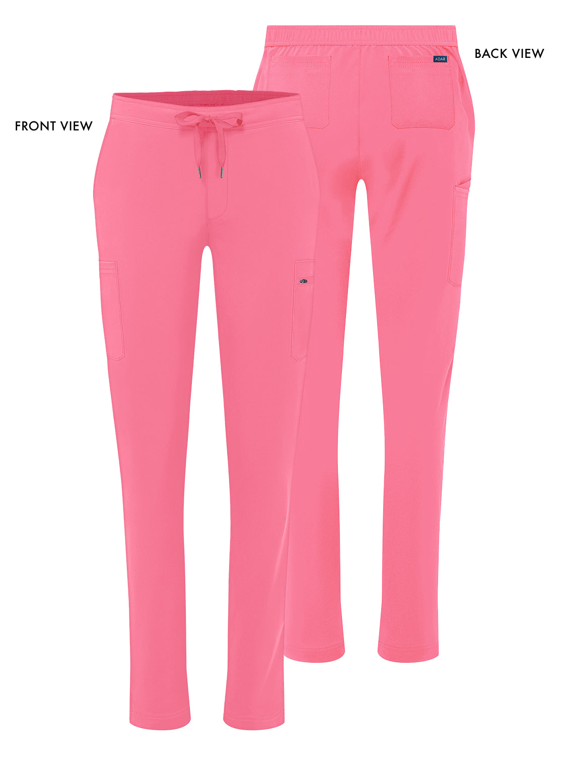 ADAR Addition Women's Skinny Leg Cargo Drawstring Pant Tall