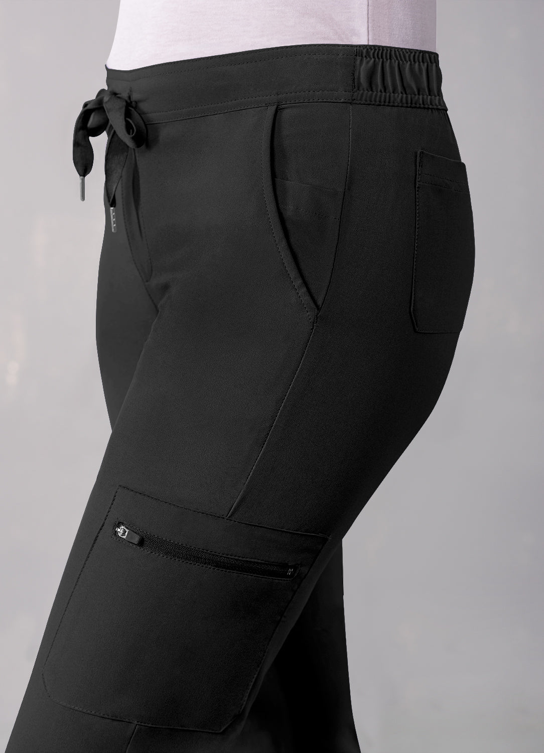 ADAR Addition Women's Skinny Leg Cargo Drawstring Pant Tall