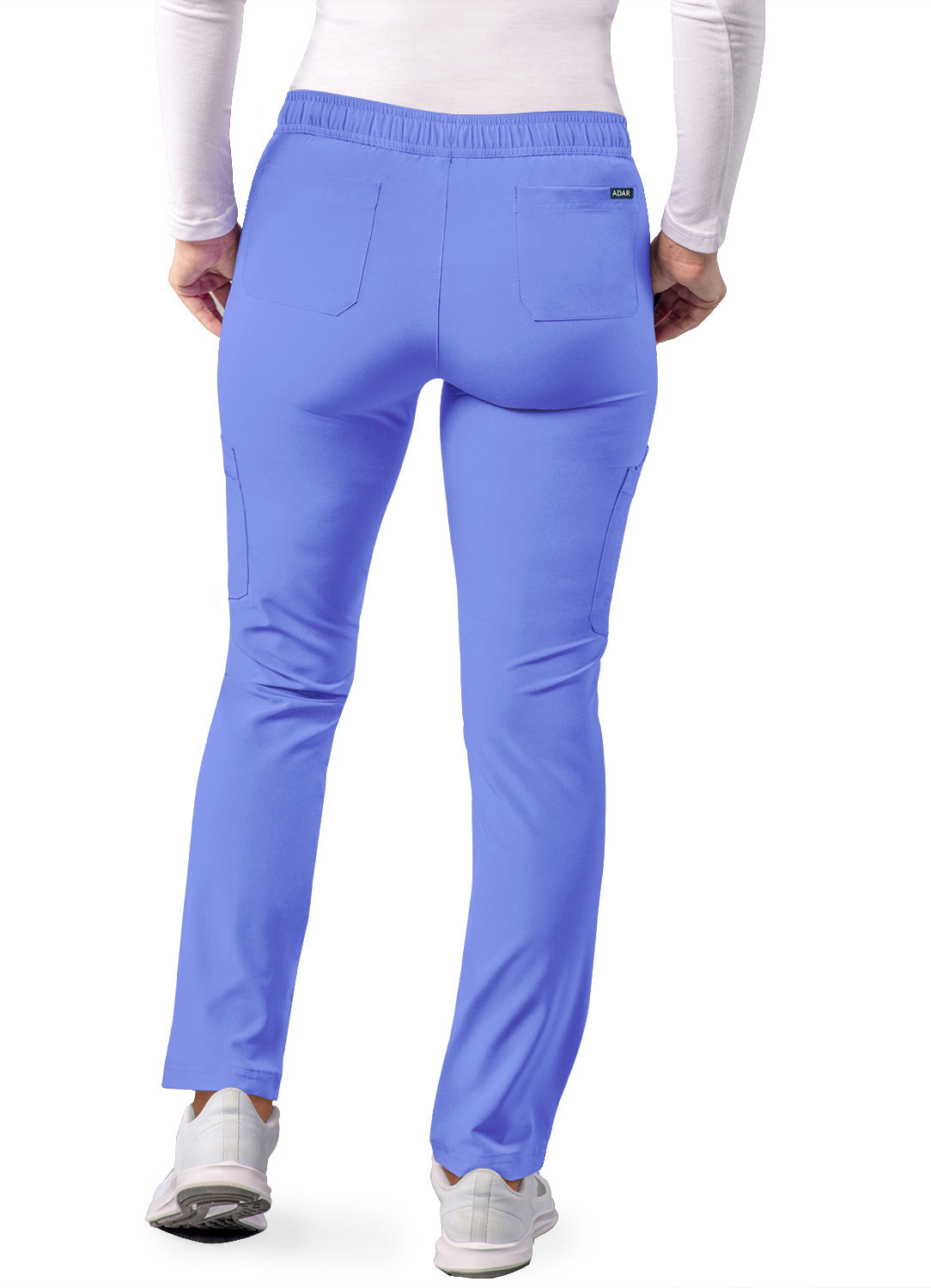 ADAR Addition Women's Skinny Leg Cargo Drawstring Pant Tall
