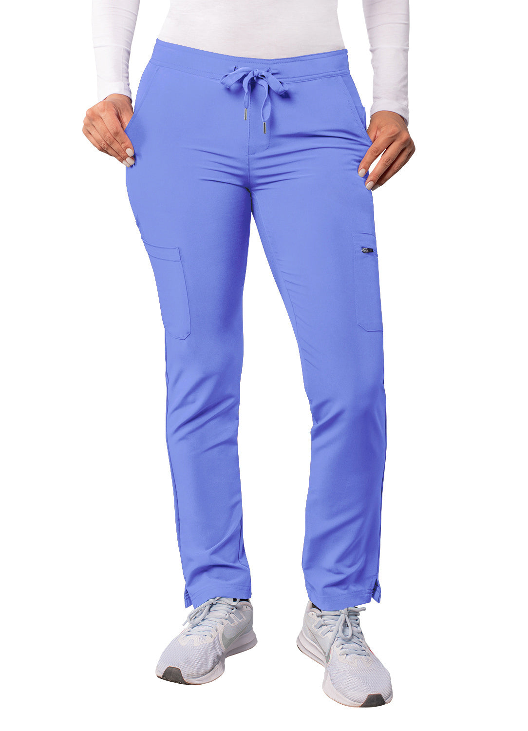 ADAR Addition Women's Skinny Leg Cargo Drawstring Pant Tall