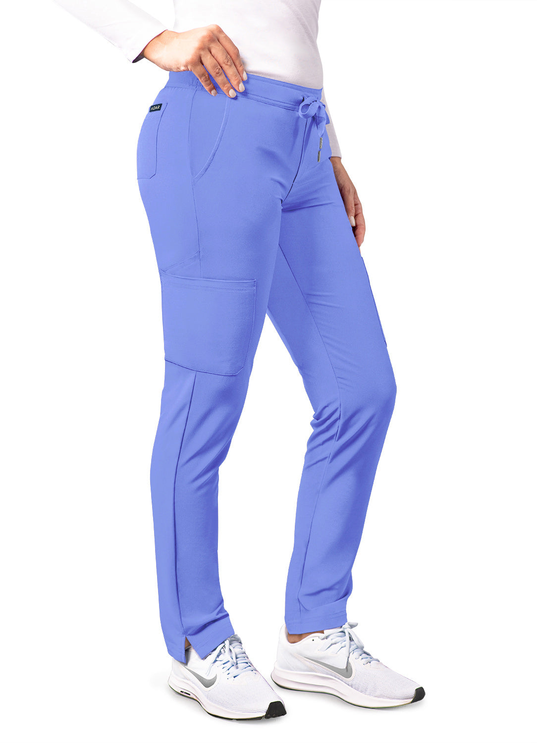 ADAR Addition Women's Skinny Leg Cargo Drawstring Pant Tall