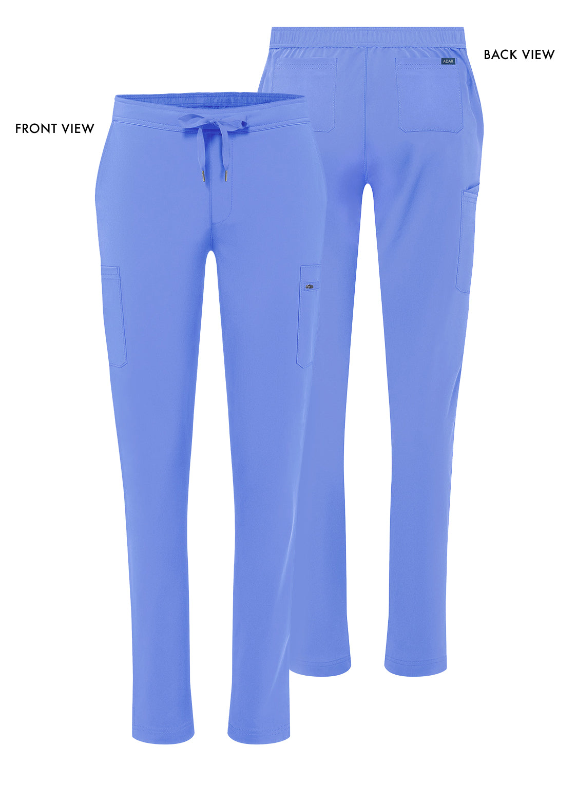 ADAR Addition Women's Skinny Leg Cargo Drawstring Pant Tall