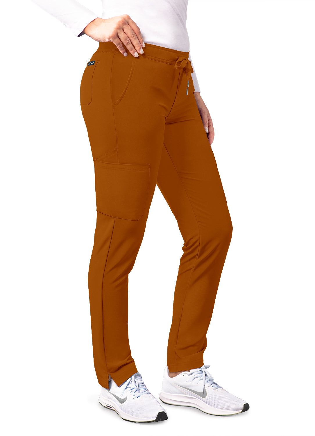 ADAR Addition Women's Skinny Leg Cargo Drawstring Pant Tall