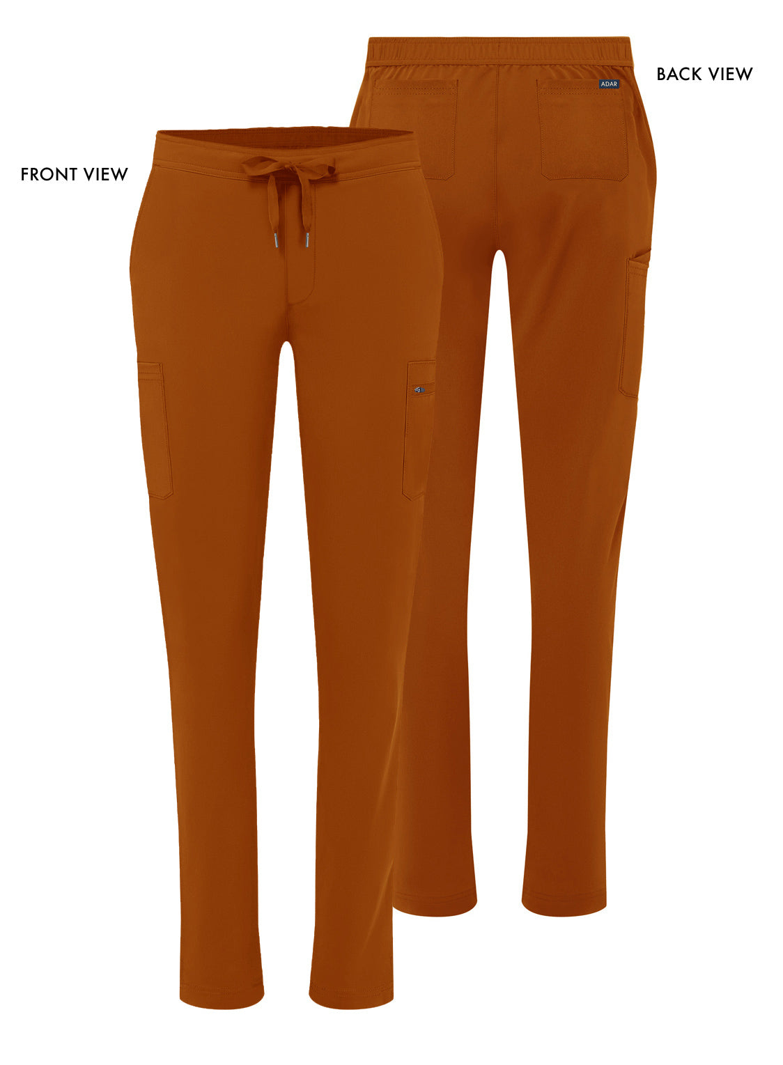 ADAR Addition Women's Skinny Leg Cargo Drawstring Pant Tall