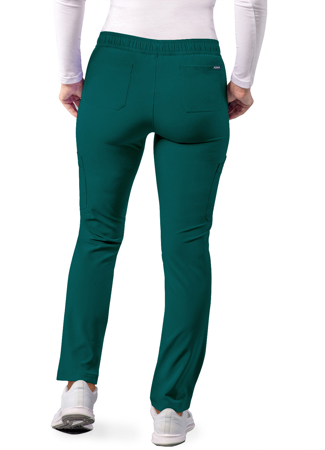 ADAR Addition Women's Skinny Leg Cargo Drawstring Pant Tall