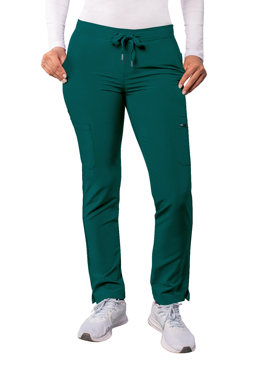 ADAR Addition Women's Skinny Leg Cargo Drawstring Pant Tall