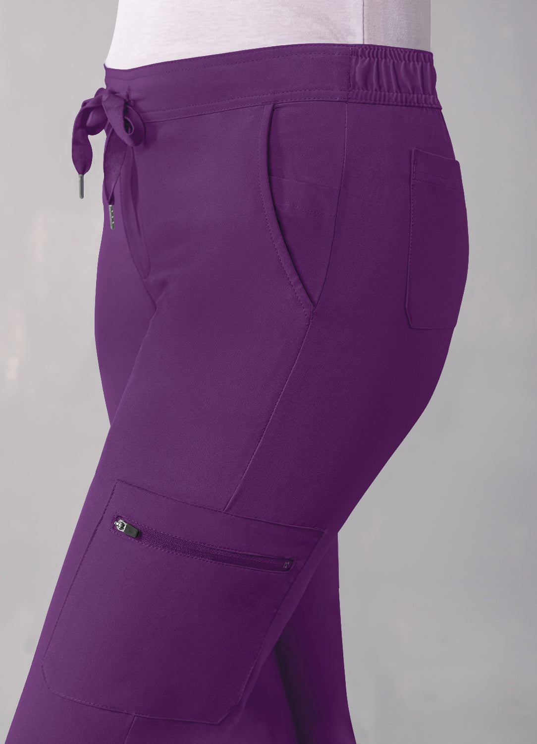 ADAR Addition Women's Skinny Leg Cargo Drawstring Pant Tall