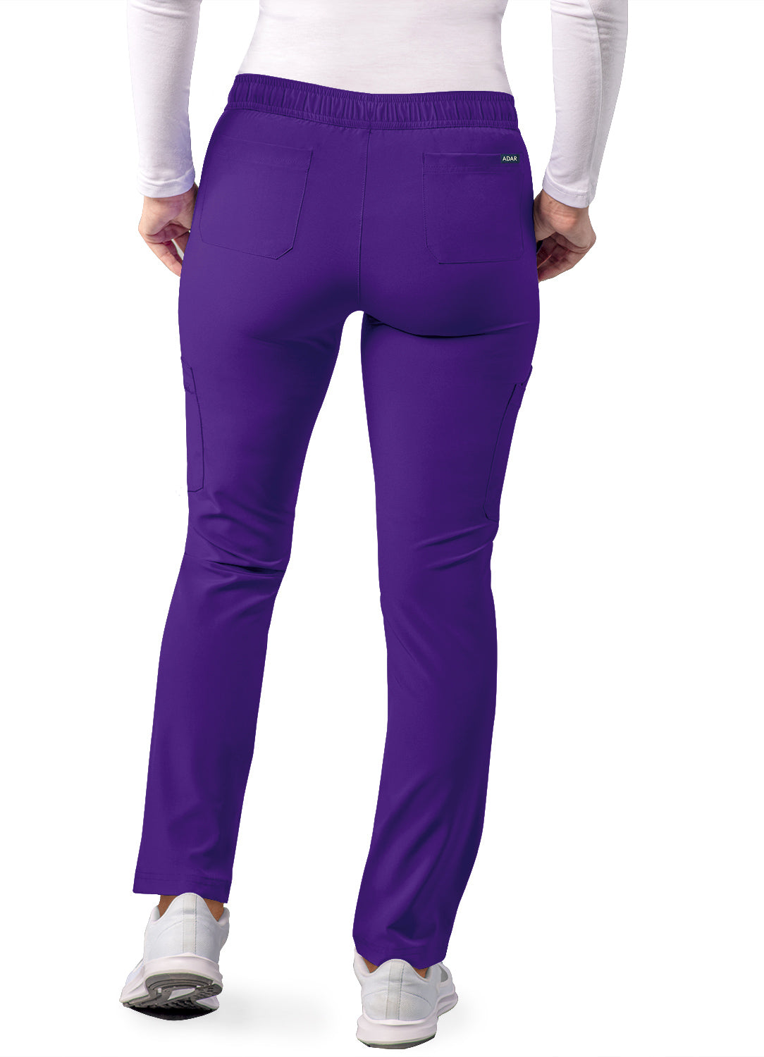 ADAR Addition Women's Skinny Leg Cargo Drawstring Pant Tall