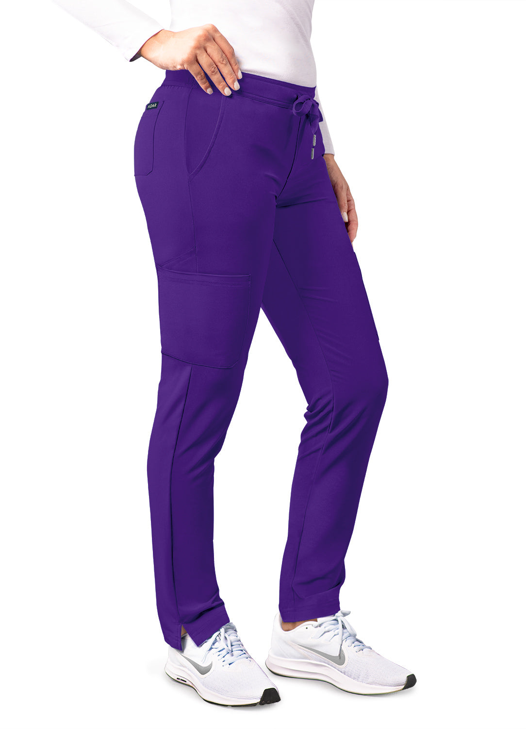ADAR Addition Women's Skinny Leg Cargo Drawstring Pant Tall