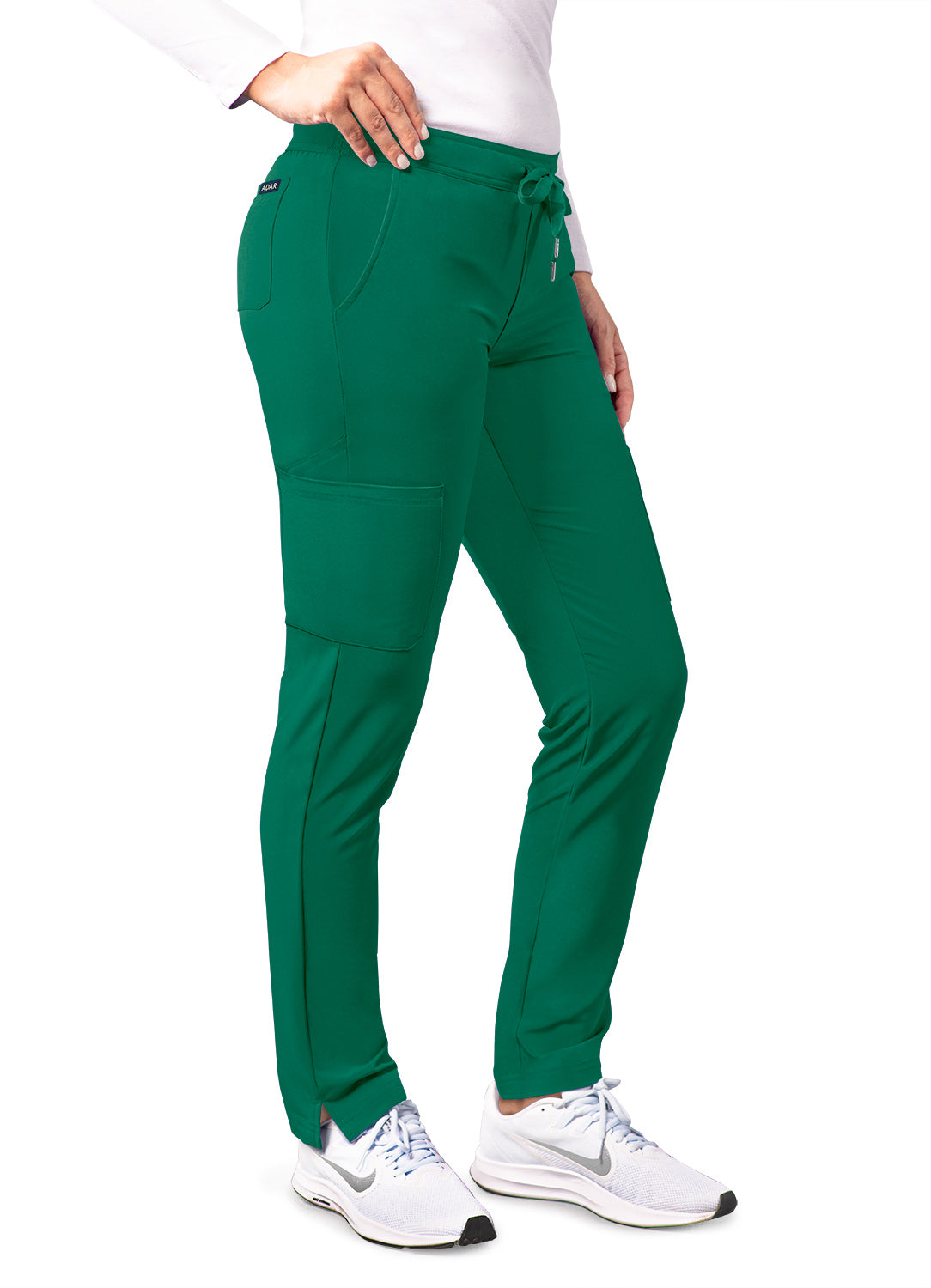 ADAR Addition Women's Skinny Leg Cargo Drawstring Pant