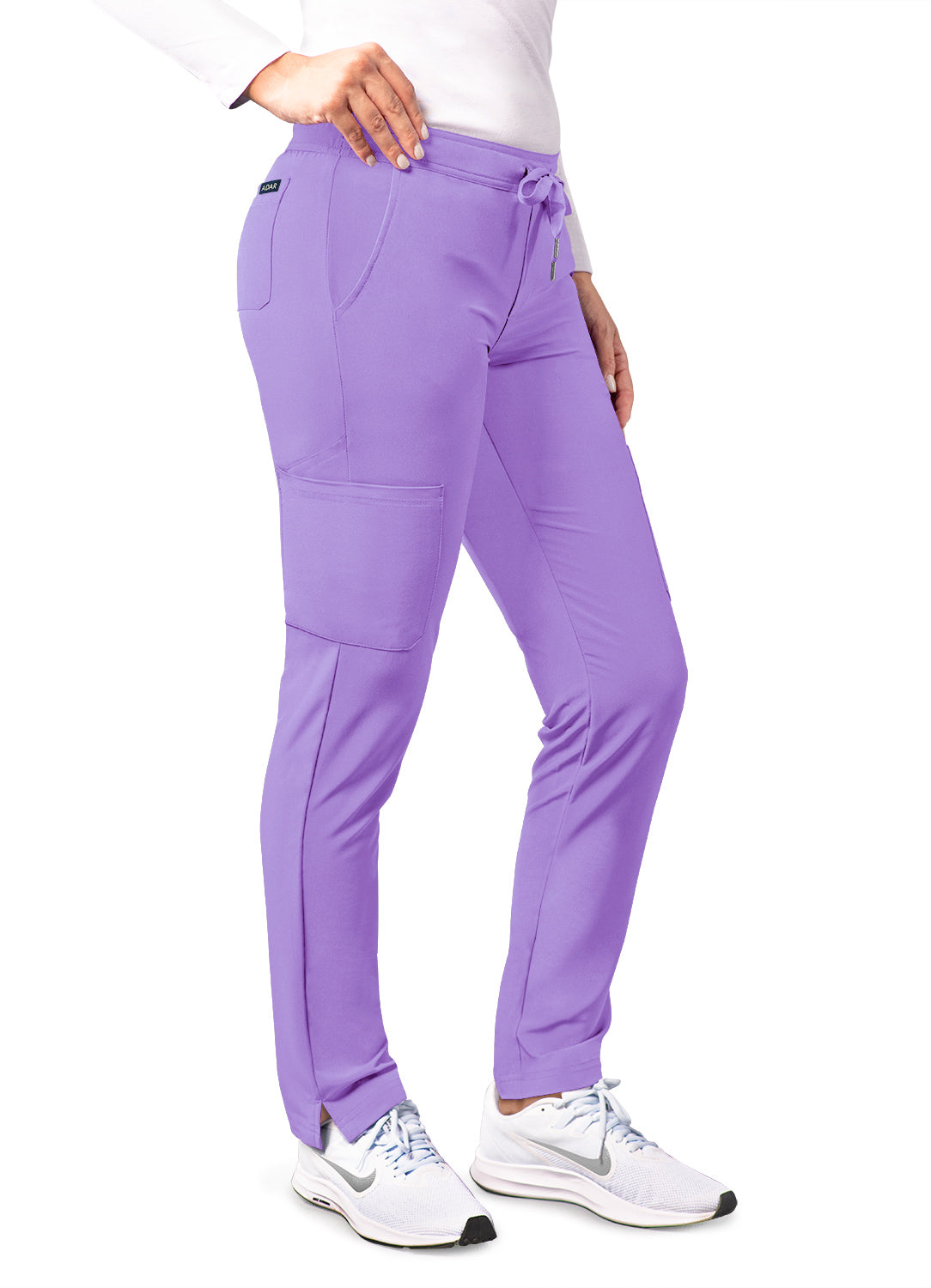 ADAR Addition Women's Skinny Leg Cargo Drawstring Pant Tall