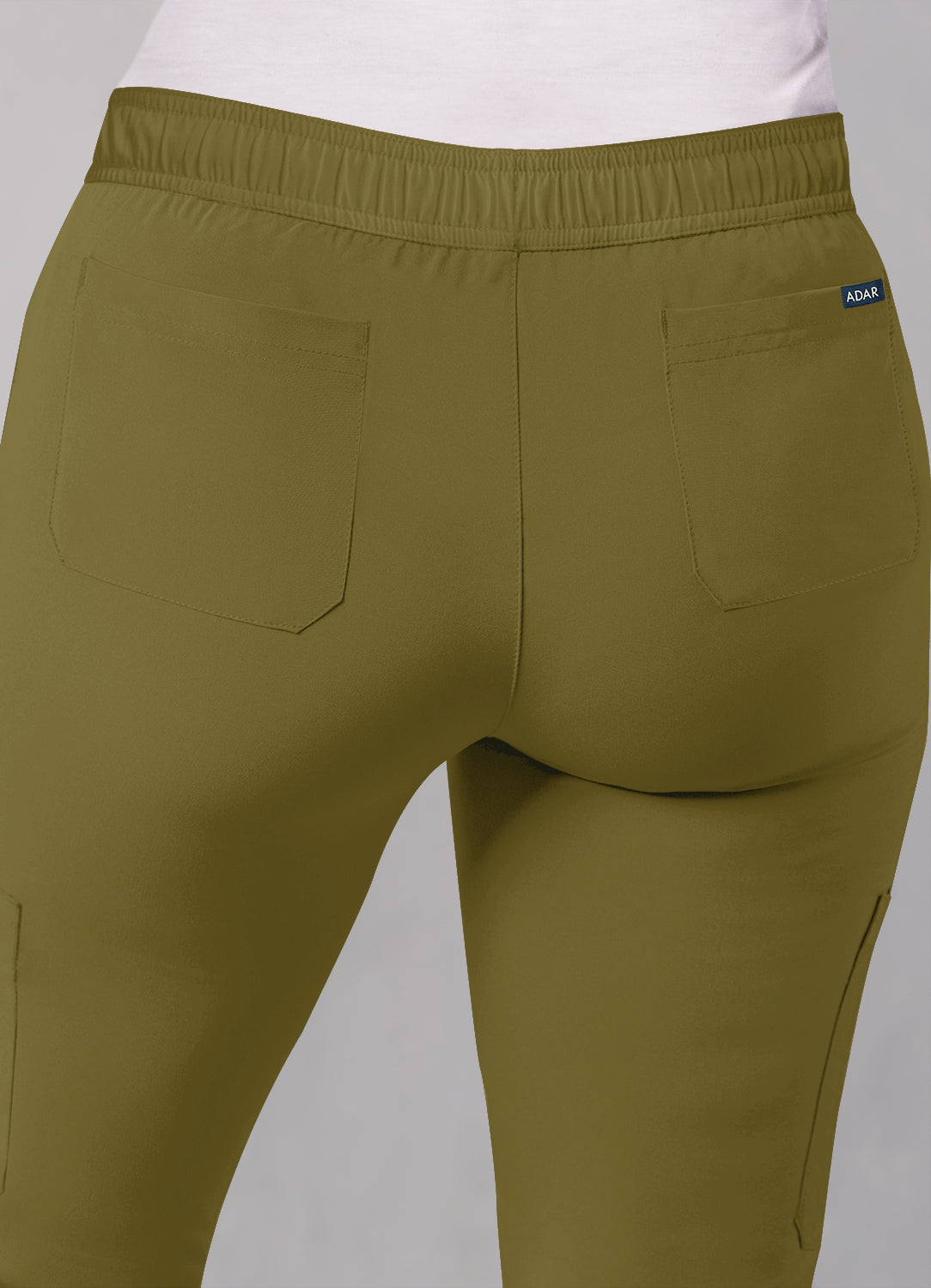 ADAR Addition Women's Skinny Leg Cargo Drawstring Pant Tall