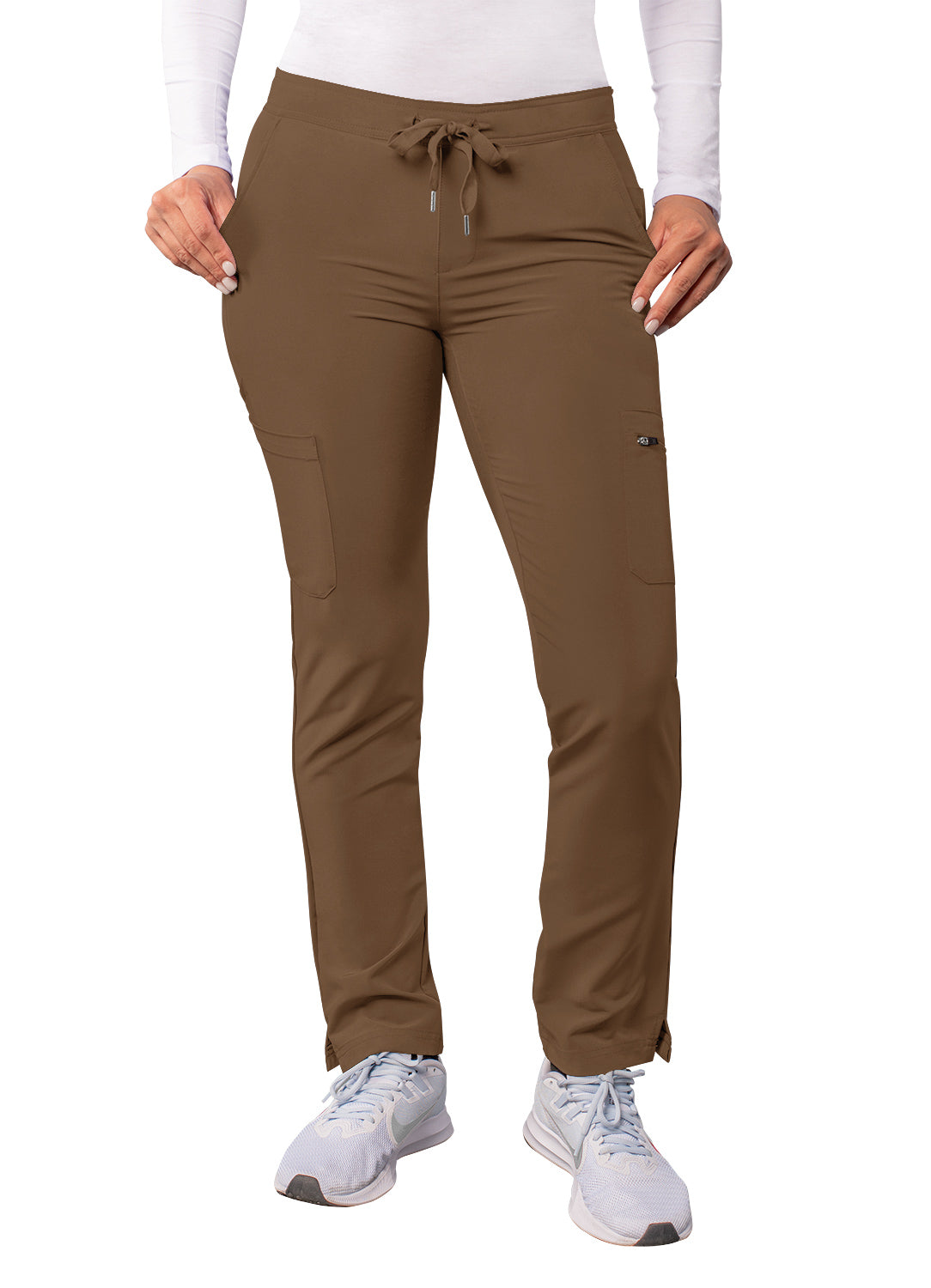 ADAR Addition Women's Skinny Leg Cargo Drawstring Pant Tall