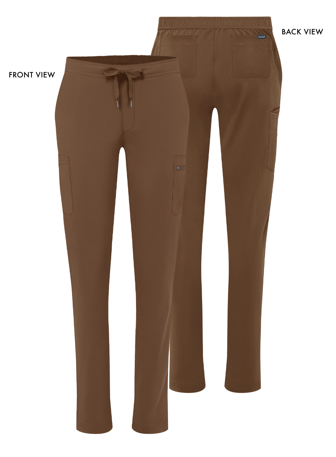ADAR Addition Women's Skinny Leg Cargo Drawstring Pant Tall