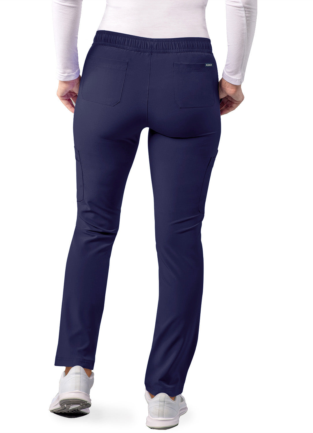 ADAR Addition Women's Skinny Leg Cargo Drawstring Pant Tall